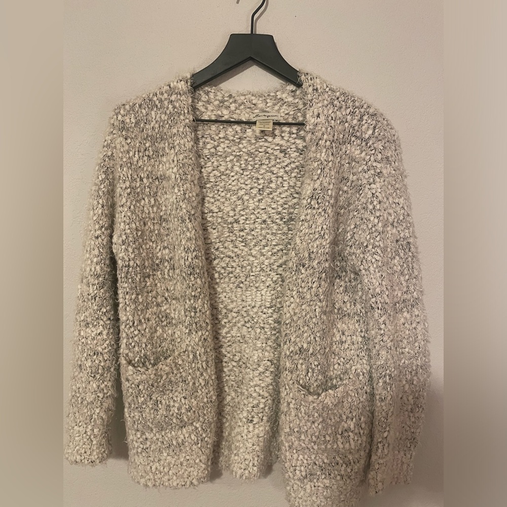 Cotton Emporium Fuzzy Cardigan